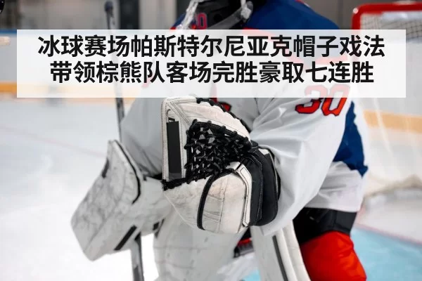 hockey goalie save
